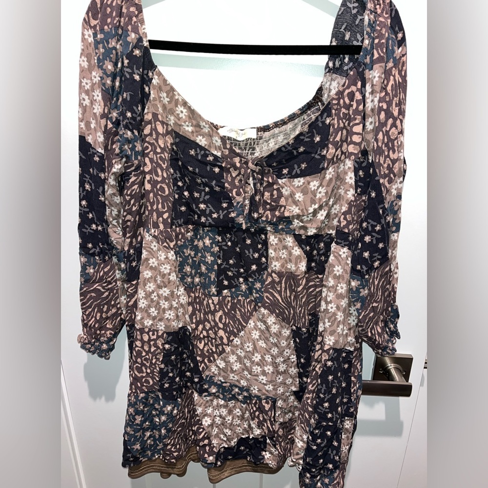 Flared mini dress, from a beautiful, size B or 18/20